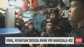 VIDEO: Viral, Nyanyian Diduga Awak KRI Nanggala 402