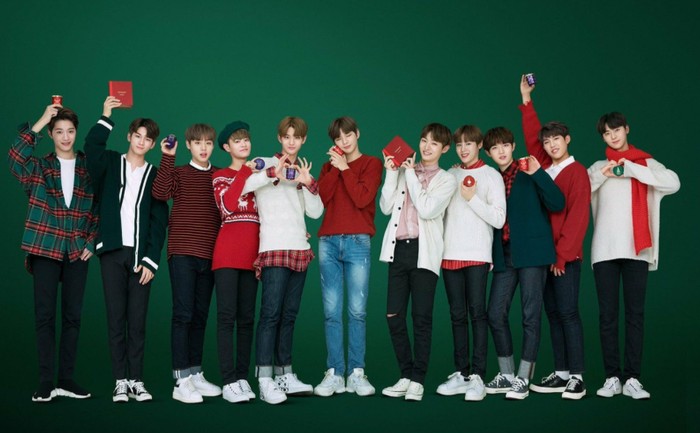 6. Wanna One - Innisfree / foto: kpopmap.com