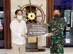 Sido Muncul Beri Bantuan Rp 720 Juta ke Keluarga Kru Nanggala 402