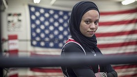 Amaiya Zafar, Pahlawan Berhijab dari Ring Tinju