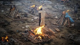 FOTO: Ganasnya Gelombang Kedua Covid-19 India