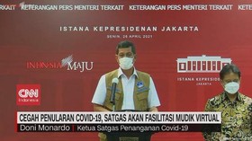VIDEO: Satgas Akan Fasilitasi Mudik Virtual