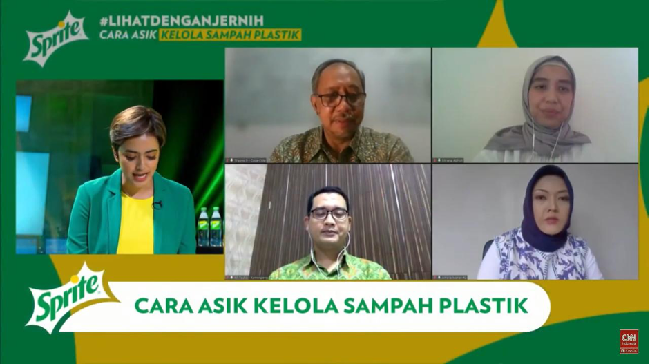 Meluncurkan kemasan baru Sprite, Coca-Cola Indonesia mengajak masyarakat terlibat mengatasi permasalahan sampah plastik melalui kampanye #LihatDenganJernih.