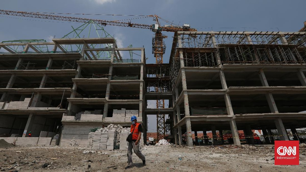 FOTO : Progres Proyek Kampung Susun Akuarium Era Anies