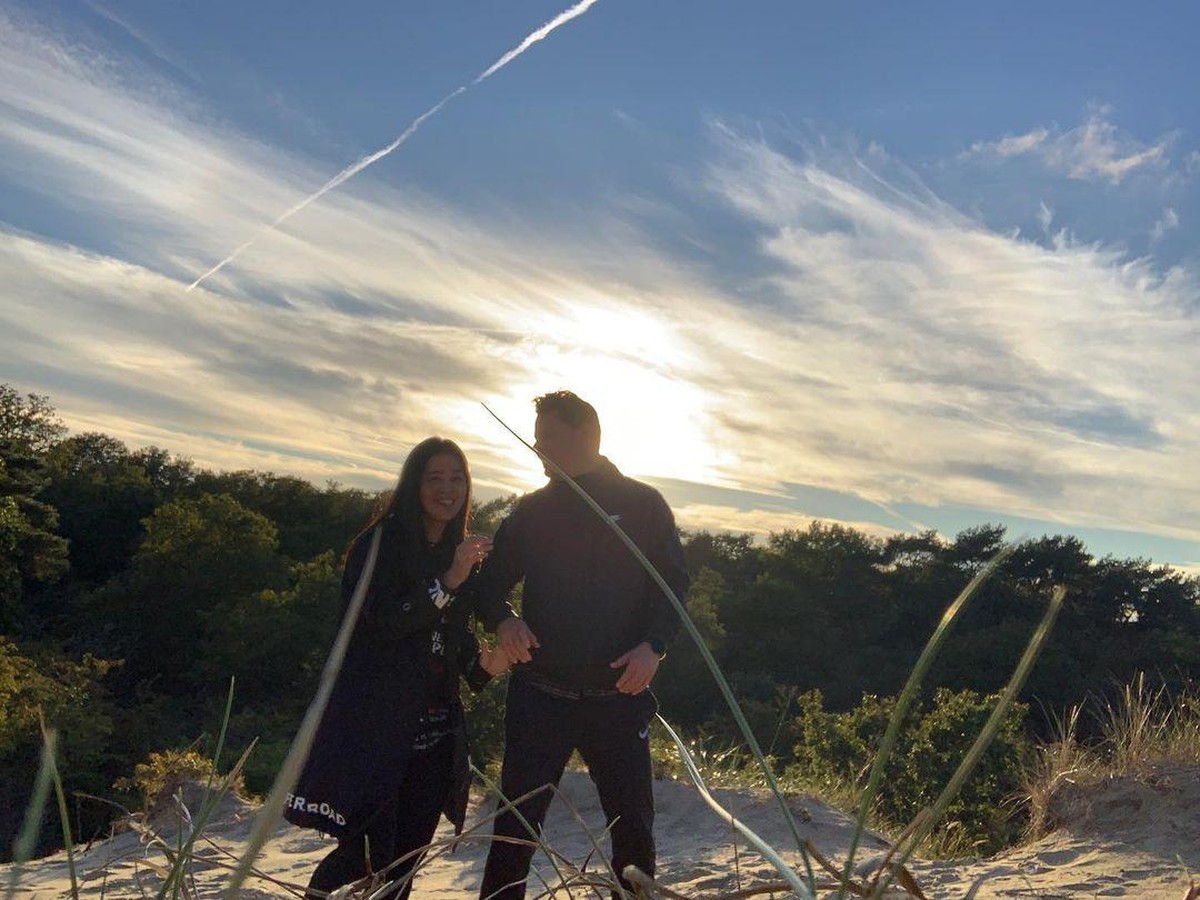 Gracia Indri dan Kekasih Bule