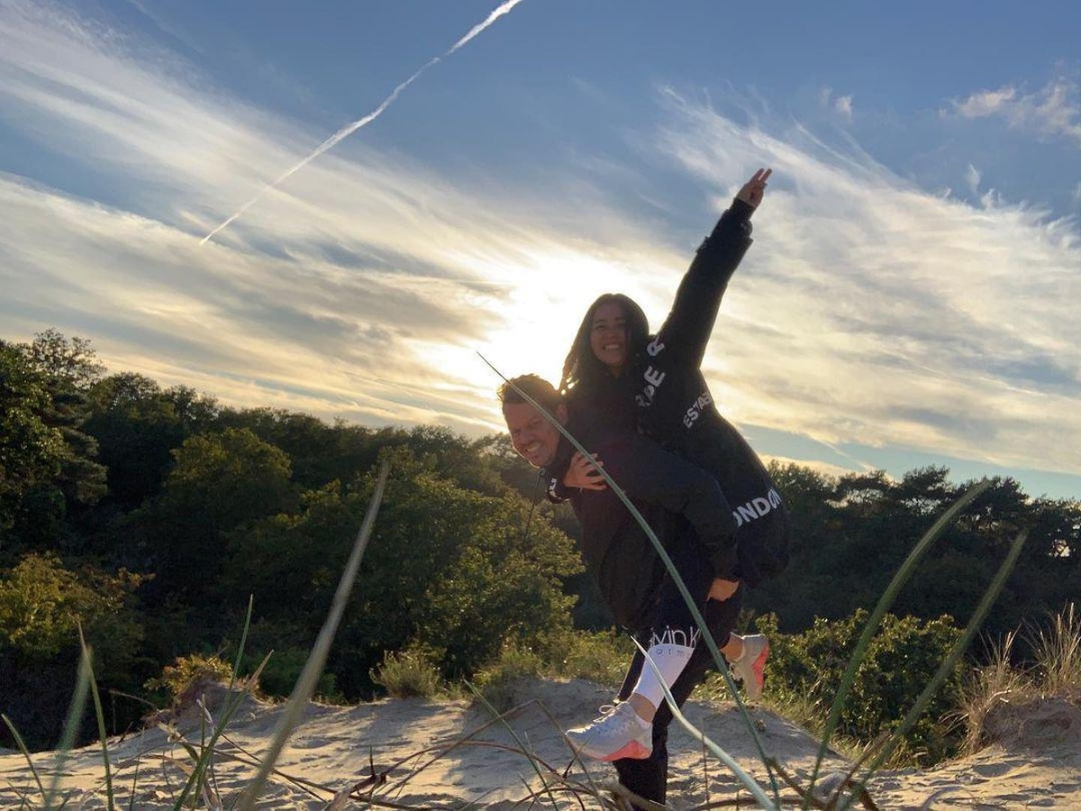 Gracia Indri dan Kekasih Bule