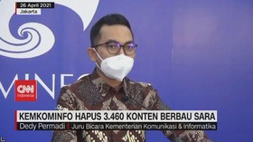VIDEO : Kemkominfo Hapus 3.460 Konten Berbau SARA