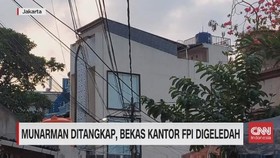 VIDEO: Munarman Ditangkap, Bekas Kantor FPI Digeledah