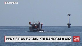 VIDEO: Penyisiran Bagian KRI Nanggala 402