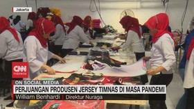 VIDEO: Perjuangan Produsen Jersey Timnas di Masa Pandemi