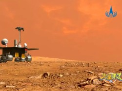 China Siap Daratkan Rover Dewa Api di Permukaan Mars