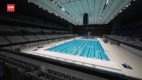 VIDEO: Uji Coba Venue Akuatik Olimpiade Tokyo
