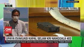 VIDEO Upaya Evakuasi Kapal Selam KRI Nanggala-402