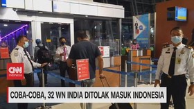 VIDEO: Coba-coba, 32 WN India Ditolak Masuk Indonesia