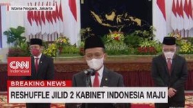 VIDEO: Menteri-menteri dan Kepala Badan yang Dilantik Jokowi