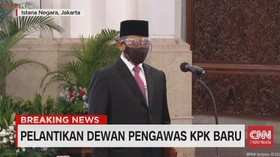 VIDEO: Pelantikan Dewan Pengawas KPK Baru