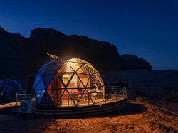 Tidur di Camp Ini, Seakan Menginap di Planet Mars!