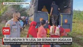 VIDEO: Penyelundupan 29 TKI Ilegal Digagalkan