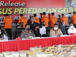 Sepak Terjang Tim Satgassus Pengungkap 1,2 Ton Sabu Jaringan Timteng