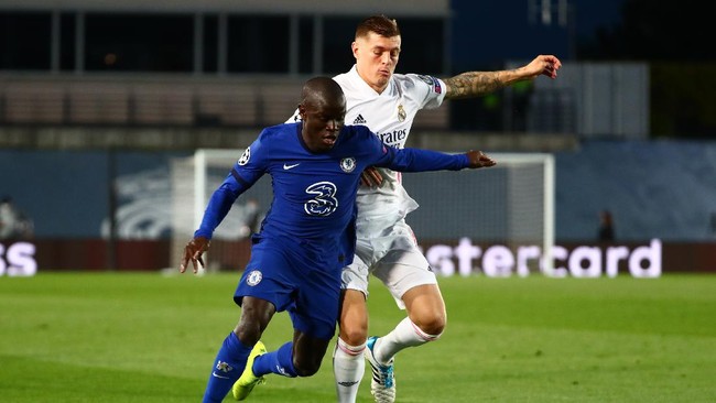 Berikut lima duel kunci Chelsea vs Real Madrid di leg kedua semifinal Liga Champions, Kamis (6/5) dini hari waktu Indonesia.