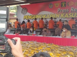 Polri Ungkap Kasus Peredaran Sabu 2,5 Ton