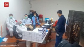 VIDEO: Polisi Gerebek Rapid Test Bekas di Bandara Kualanamu