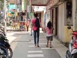 Bocah Viral Dijambak Gegara Setoran Ngemis Kurang Diamankan Dinsos Sumsel
