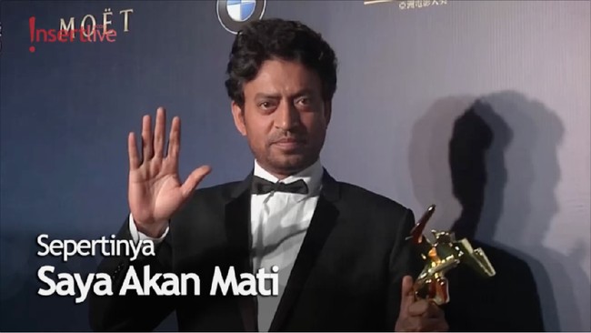 Setahun Meninggal, Putra Irrfan Khan Ungkap Kata Terakhir Ayahnya