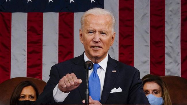 Presiden AS Joe Biden mengaku tak khawatir soal kemungkinan berperang dengan China karena kedua negara hanya saling bersaing.