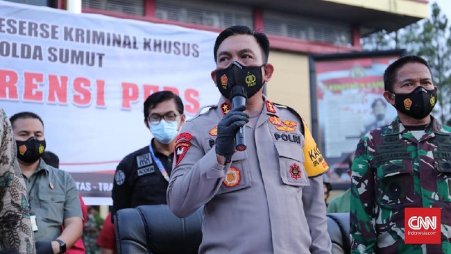 Kapolda Sumut Panca Putra mengaku akan memberi tindakan tegas jika ada penyidik tak profesional dalam penetapan pedagang yang ditikam preman sebagai tersangka.