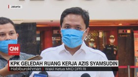 VIDEO: KPK Geledah Ruang Kerja Azis Syamsudin