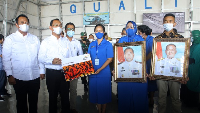 Bank Mandiri Taspen (Bank Mantap) ditunjuk PT Asabri (Persero) sebagai mitra untuk menyalurkan santunan kepada keluarga korban kru KRI Nanggala 402.