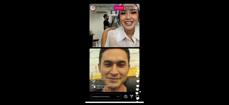 Momen Kedekatan Cita Citata dengan Indra Bruggman