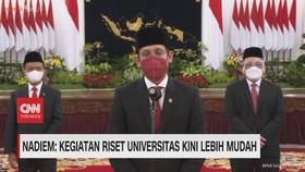 VIDEO: Nadiem: Kegiatan Riset Universitas Kini Lebih Mudah