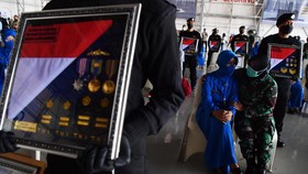 FOTO: Penghormatan Terakhir Bagi 53 Prajurit KRI Nanggala-402