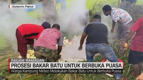 VIDEO: Prosesi Bakar Batu untuk Berbuka Puasa
