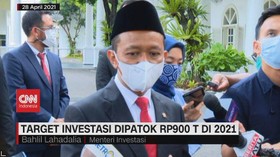 VIDEO: Target Investasi Dipatok Rp900 T di 2021