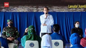 VIDEO: Jokowi Janji Bangunkan Rumah Keluarga KRI Nanggala 402