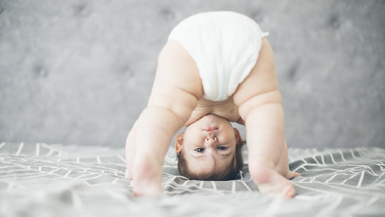 Ilustrasi popok bayi Ilustrasi popok bayi