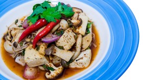 Resep Praktis Sahur: Cah Jamur Tahu