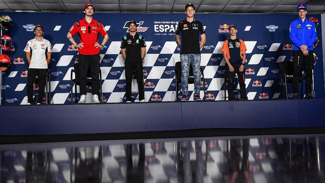 FOTO: Tawa Jelang Kesengitan MotoGP Spanyol 2021