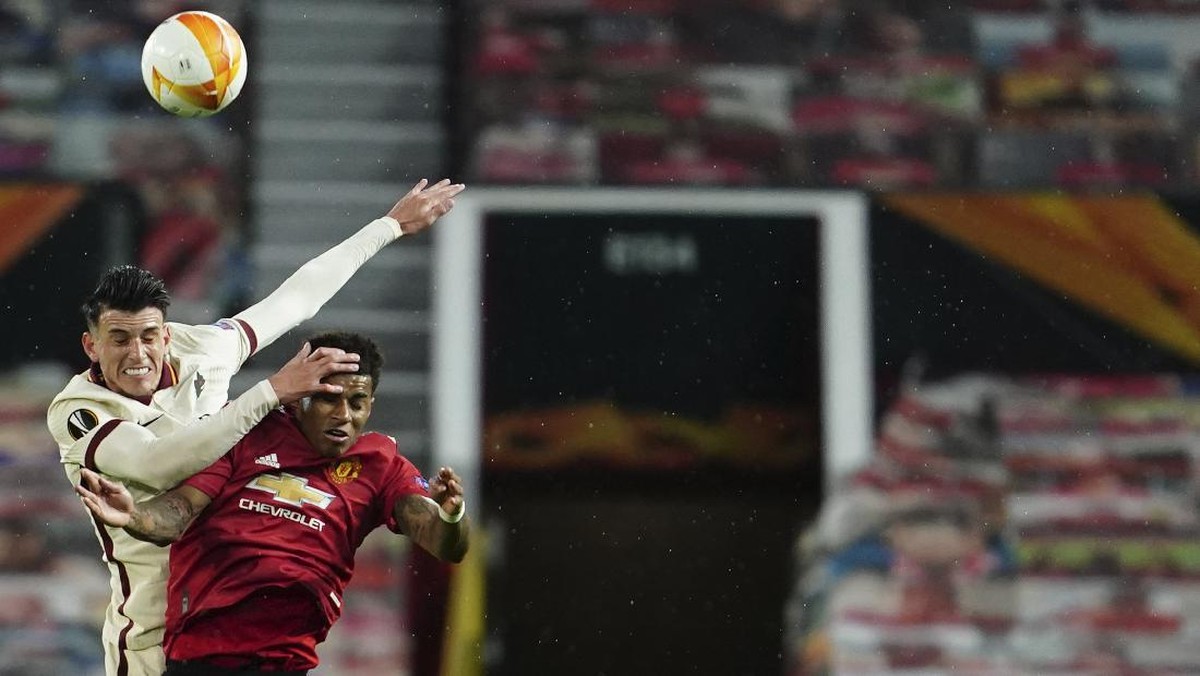 FOTO: Man Utd Bantai AS Roma 6-2