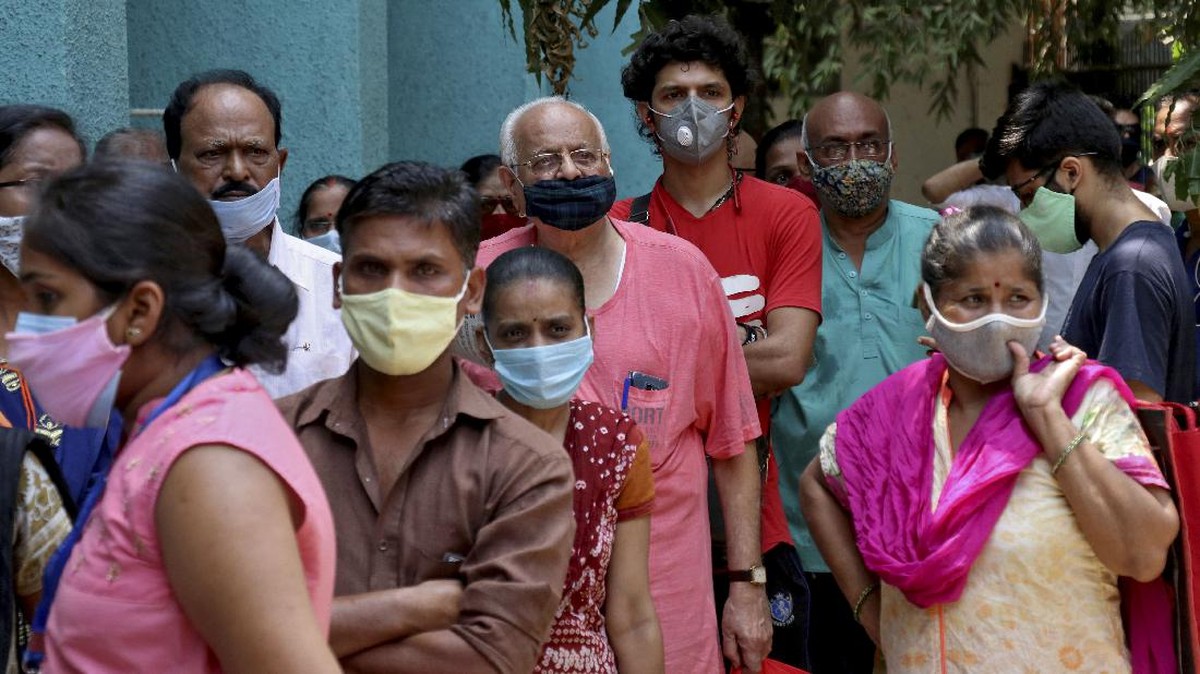 FOTO: India Krisis Vaksin di Tengah Tsunami Corona