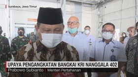 VIDEO: Upaya Pengangkatan Bangkai KRI Nanggala 402