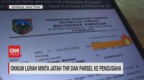 VIDEO: Oknum Lurah Minta Jatah THR dan Parsel ke Pengusaha
