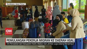 VIDEO: Pemulangan Pekerja Migran Ke Daerah Asal