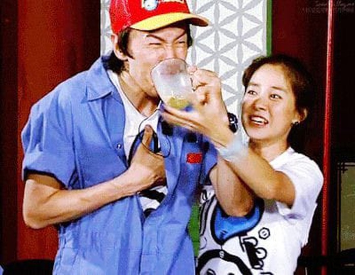 Seperti teman pada umumnya, Kwang Soo dan Jihyo juga seringkali bertengkar saat menyelesaikan misi. Moment ribut mereka bahkan menjadi yang paling ditunggu oleh penggemar di setiap episode nya. (Foto: Pinterest.com/shandygillen)