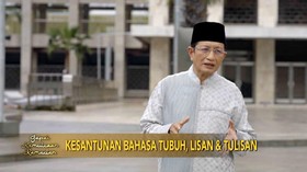 VIDEO: Santun Lewat Bahasa Tubuh, Lisan, dan Tulisan