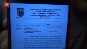 VIDEO: Lurah di Jombang Keluarkan Surat Permintaan THR