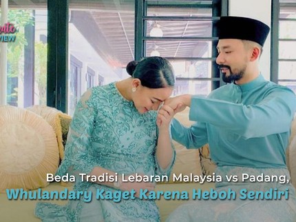 Beda Tradisi Lebaran Malaysia vs Padang, Whulandary Kaget Karena Heboh Sendiri